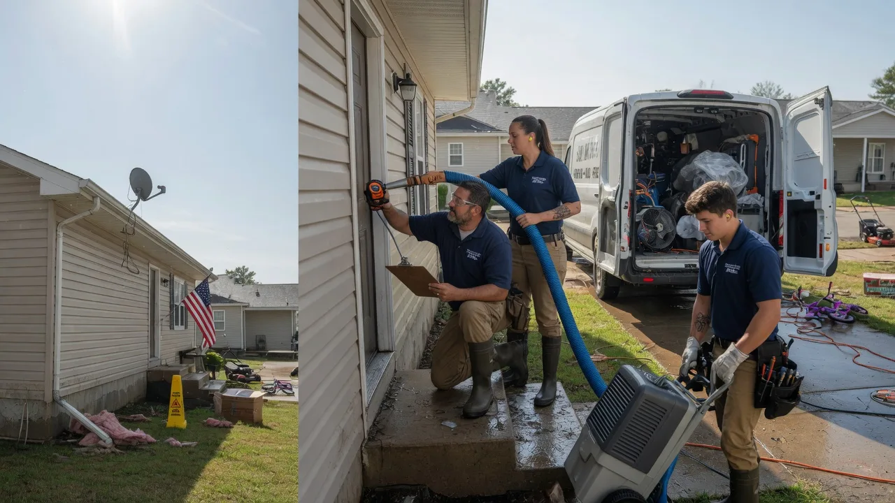 Ceiling Water Damage Restoration in Ridgecrest, NC near me